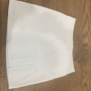 Light blue/off white  Mini Skirt